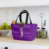 Purple Lunch Bag