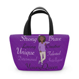 Purple Lunch Bag