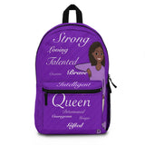 Queen Purple Backpack