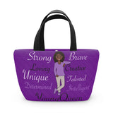 Purple Lunch Bag