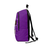 Queen Purple Unisex Fabric Backpack