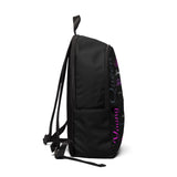 Young Queen Black and Pink Unisex Fabric Backpack