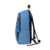 Young Sir Light Blue Unisex Fabric Backpack