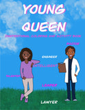 Young Queen Inspirational coloring and activity book