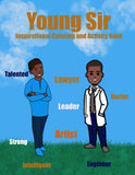 Young Sir Inspirational Coloring and Activity book