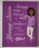 Young Queen Affirmation Composition Notebook 4