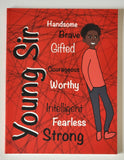 Young Sir Affirmation Composition Notebook 4