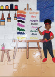 Colors (girl) 24 piece puzzle